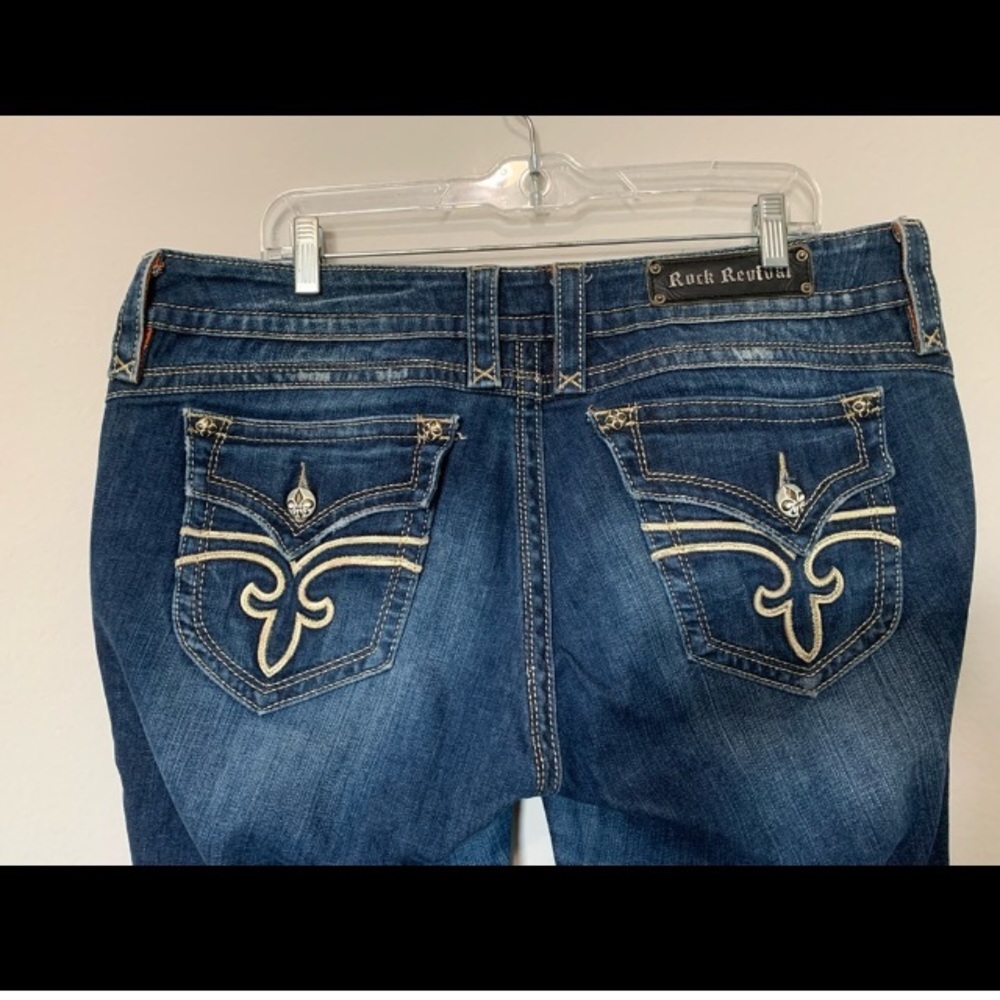 ROCK REVIVAL GWEN EASY BOOT JEANS